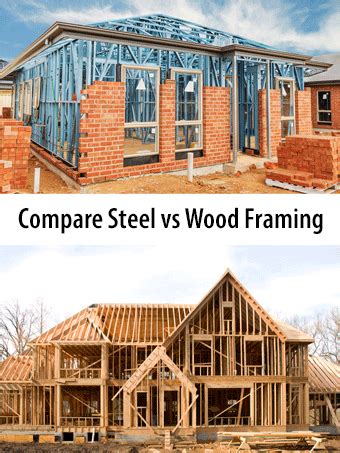 steel vs wood house